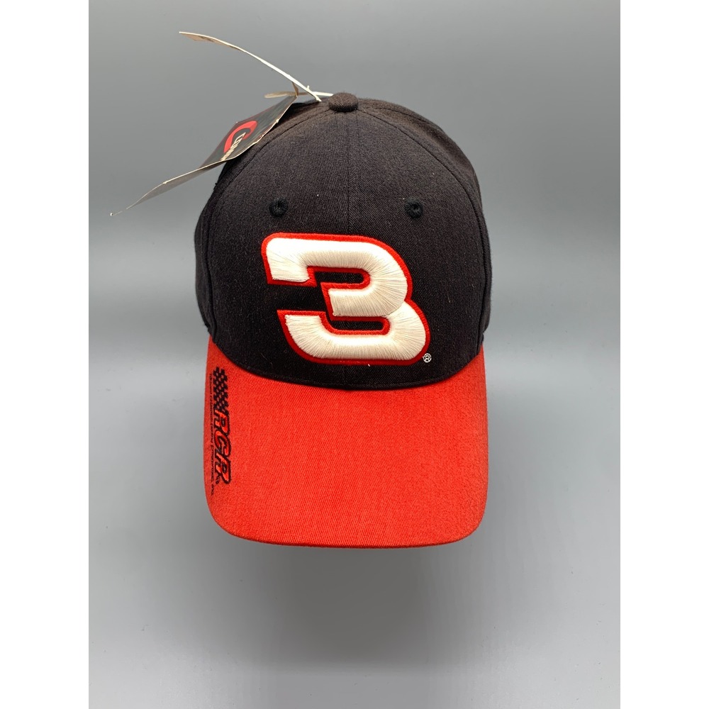 NASCAR Dale Earnhardt 3 Vintage Snapback Hat Black Red Racing Cap New NWT